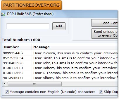 Text messaging software – Professional