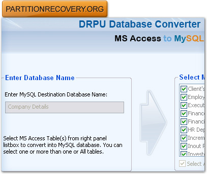 MS Access to MySQL Database 
