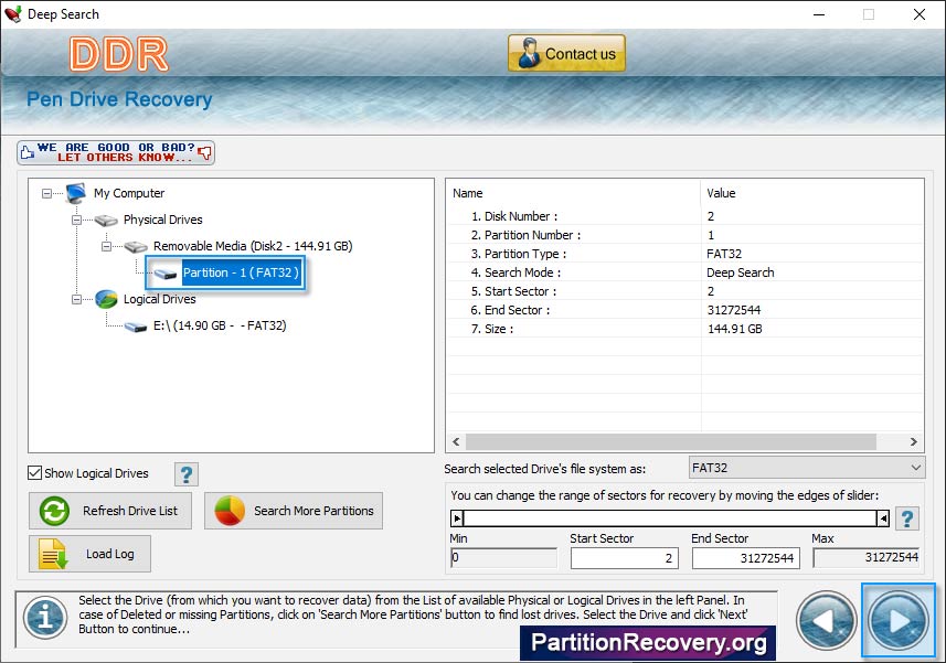 USB drive data recovery software