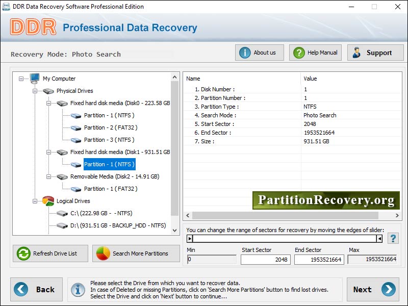 Partition Recovery