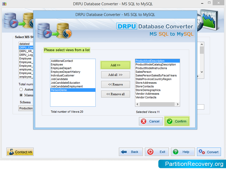 Database Conversion Software