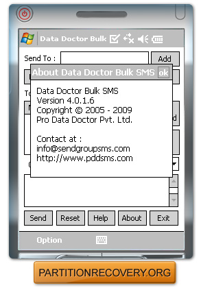 Text messaging for Pocket PC 