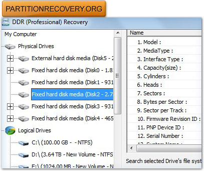 DDR professional Data Recovery Software