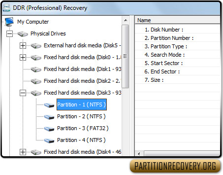 DDR Professional data recovery software